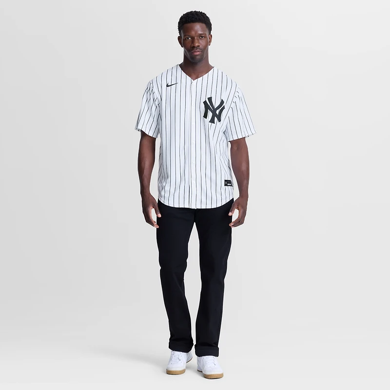 Men's Nike Aaron Judge White New York Yankees Home Replica Jersey