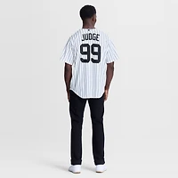Men's Nike Aaron Judge White New York Yankees Home Replica Jersey