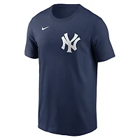 Men's Nike Anthony Rizzo Navy New York Yankees Fuse Name & Number T-Shirt