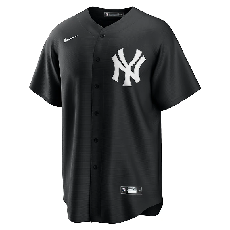 Maillot Nike Anthony Volpe noir pour homme, réplique tendance des Yankees de New York
