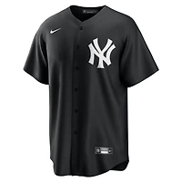 Maillot Nike Anthony Volpe noir pour homme, réplique tendance des Yankees de New York