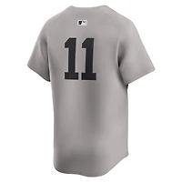 Maillot de joueur Nike Anthony Volpe gris New York Yankees, édition limitée, pour homme