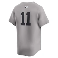 Men's Nike Anthony Volpe Gray New York Yankees Road Limited Player Jersey
