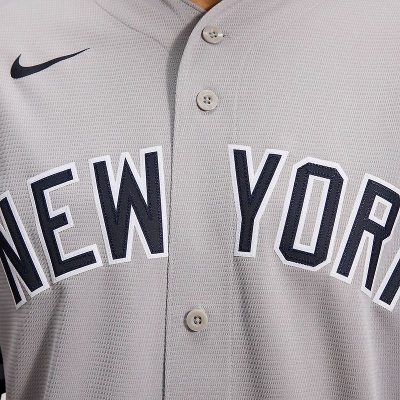 Men's Nike Anthony Volpe Gray New York Yankees Road Replica Jersey