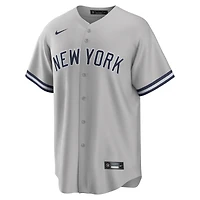 Maillot Nike Anthony Volpe gris pour homme, réplique à domicile des Yankees de New York