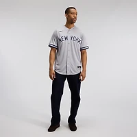 Men's Nike Anthony Volpe Gray New York Yankees Road Replica Jersey