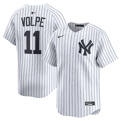 Maillot de joueur à domicile Nike Anthony Volpe blanc New York Yankees pour homme