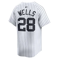 Men's Nike Austin Wells White New York Yankees Home Limited Player Jersey