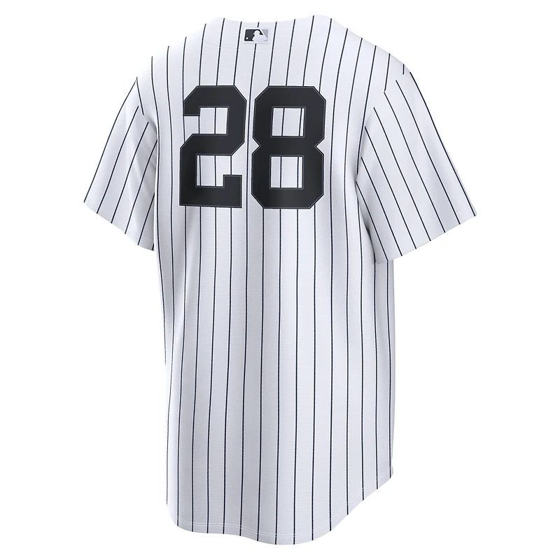 Men's Nike Austin Wells White New York Yankees Home Replica Jersey