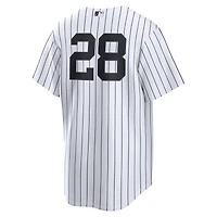 Men's Nike Austin Wells White New York Yankees Home Replica Jersey