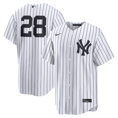 Men's Nike Austin Wells White New York Yankees Home Replica Jersey