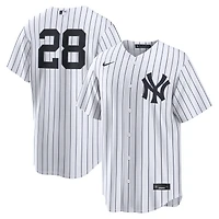 Men's Nike Austin Wells White New York Yankees Home Replica Jersey