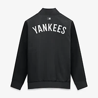 Men's Nike Navy/Gray New York Yankees Authentic Collection Dugout Relaxed Full-Zip Bomber Jacket