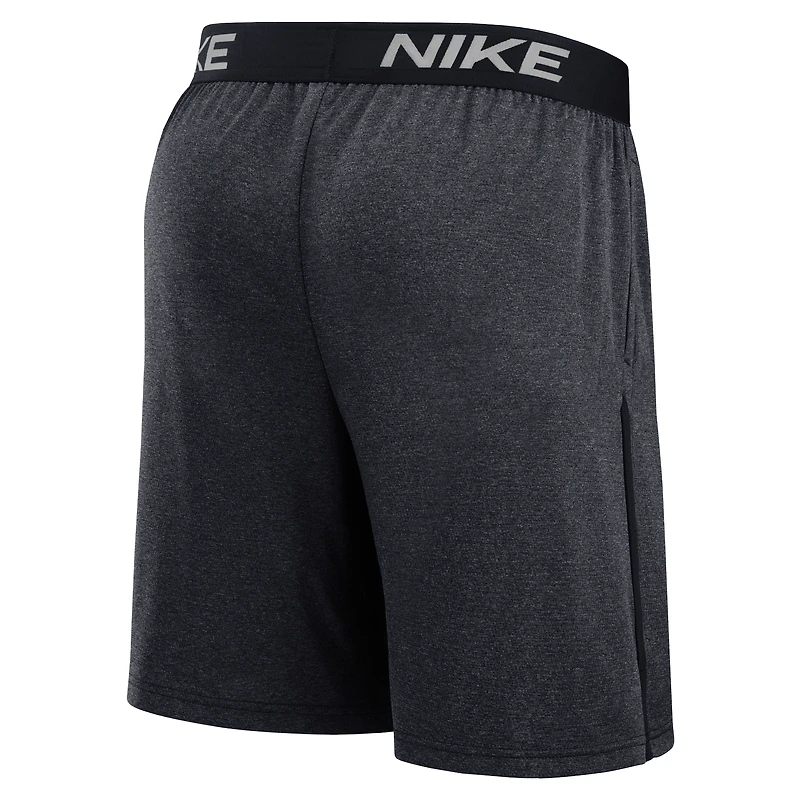Men's Nike Black New York Yankees Authentic Collection Performance Knit Shorts