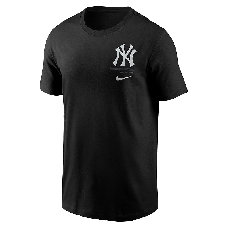 Men's Nike  Black New York Yankees Bar Loading T-Shirt