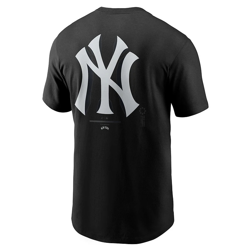 Men's Nike  Black New York Yankees Bar Loading T-Shirt