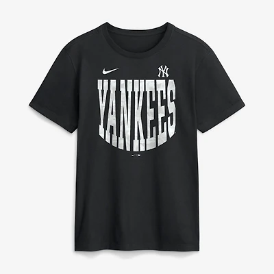 Men's Nike  Black New York Yankees Camo Velocity Victor T-Shirt