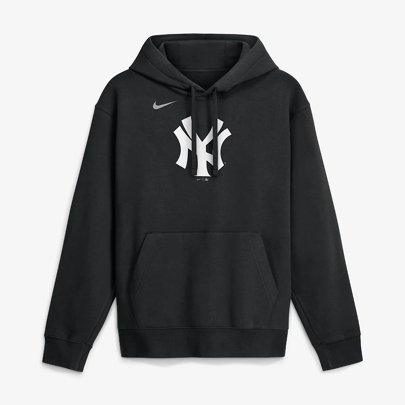 Men's Nike Black New York Yankees Club Hoodie