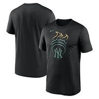 T-shirt Nike noir pour homme des New York Yankees Local Home Town