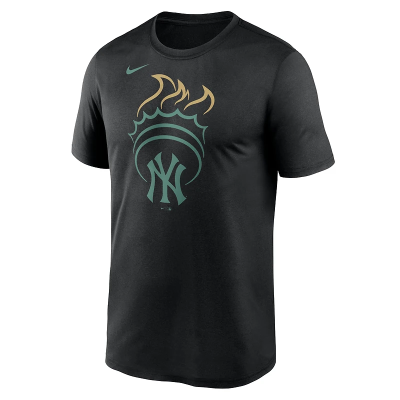 T-shirt Nike noir pour homme des New York Yankees Local Home Town