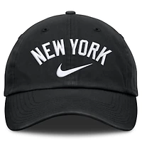 Men's Nike  Black New York Yankees Primetime Club Adjustable Hat