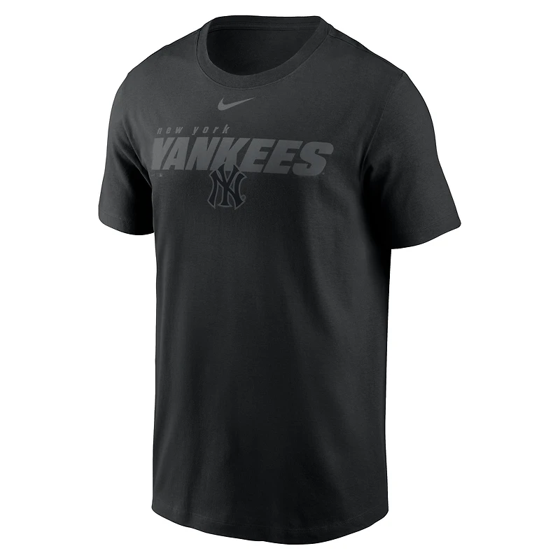 Men's Nike Black New York Yankees Tonal Club T-Shirt