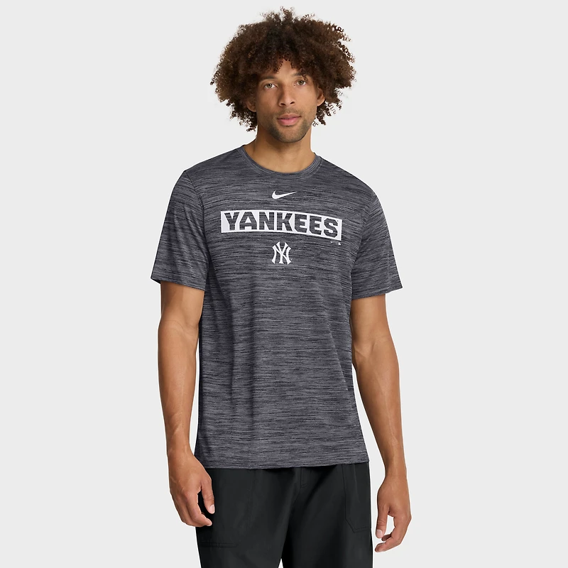Men's Nike Black New York Yankees Velocity Dri-FIT T-Shirt