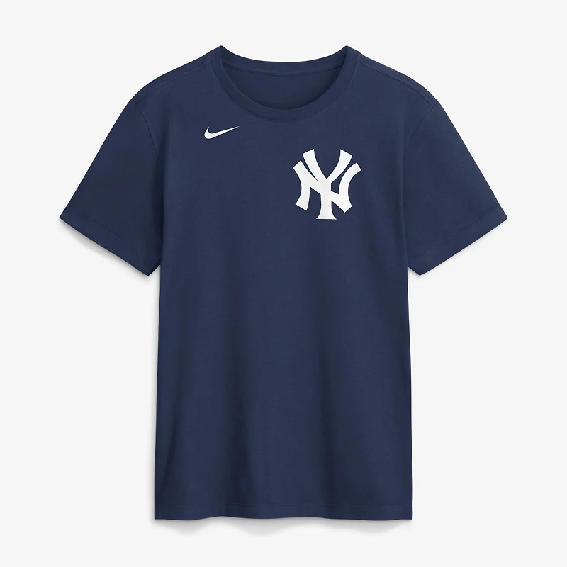 Men's Nike Cam Schlittler Navy New York Yankees Name & Number T-Shirt