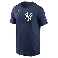 Men's Nike Cam Schlittler Navy New York Yankees Name & Number T-Shirt