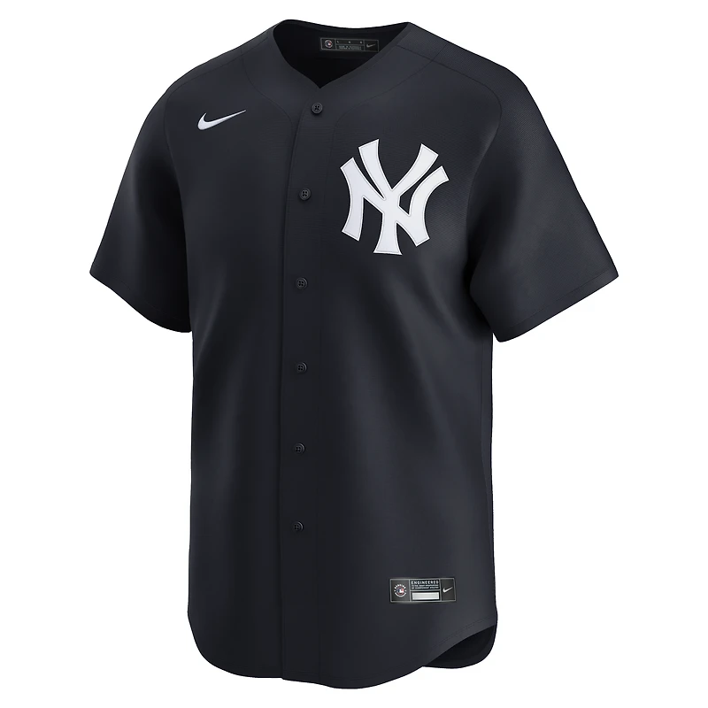 Men's Nike Cobalt New York Yankees Alternate Limited Jersey