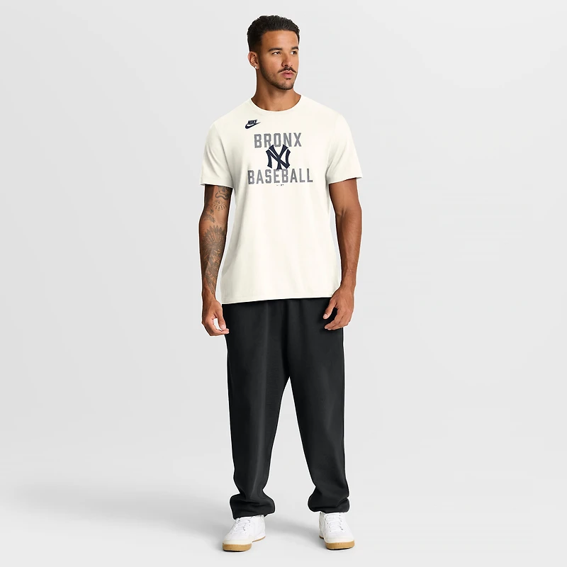 Men's Nike Cream New York Yankees Cooperstown Collection ‘70s Inspired T-Shirt