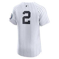 Maillot de joueur d'élite Nike Derek Jeter pour homme des Yankees New York domicile 2020 Hall of Fame intronisé