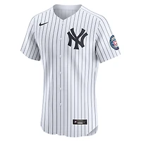 Maillot Nike Derek Jeter pour homme, blanc, New York Yankees, domicile élite