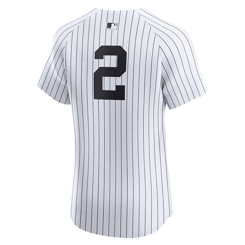 Men's Nike Derek Jeter White New York Yankees Home Elite Player Jersey