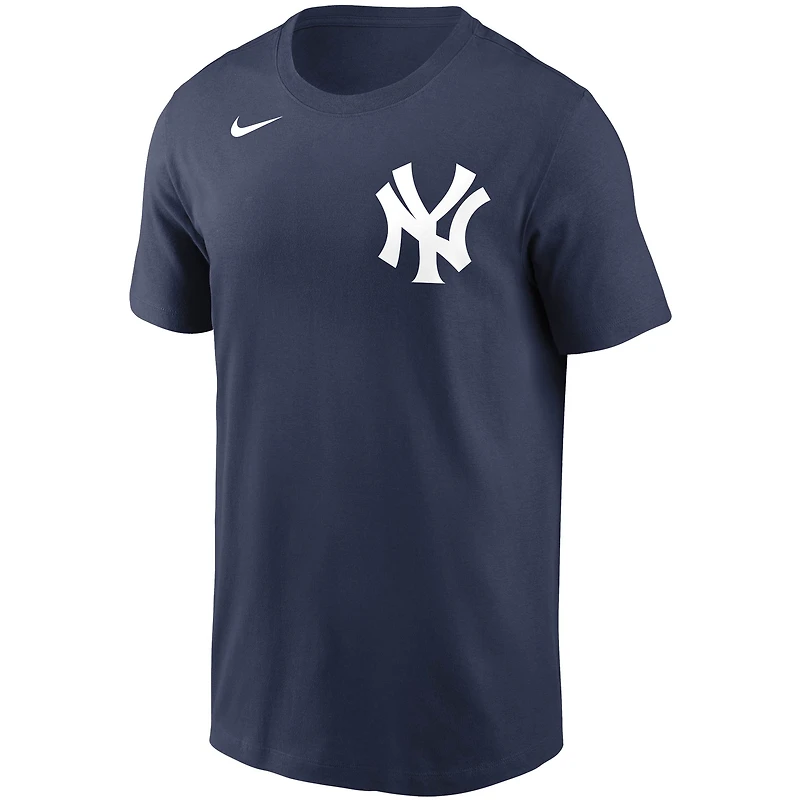T-shirt avec nom et numéro Nike DJ LeMahieu pour homme, bleu marine, New York Yankees