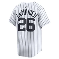 Maillot de joueur Nike DJ LeMahieu blanc New York Yankees Home Limited pour homme