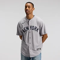 Men's Nike Gerrit Cole Gray New York Yankees Road Replica Jersey