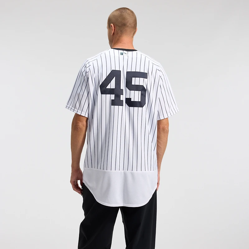 Maillot de joueur authentique Nike Gerrit Cole pour homme, blanc, New York Yankees domicile