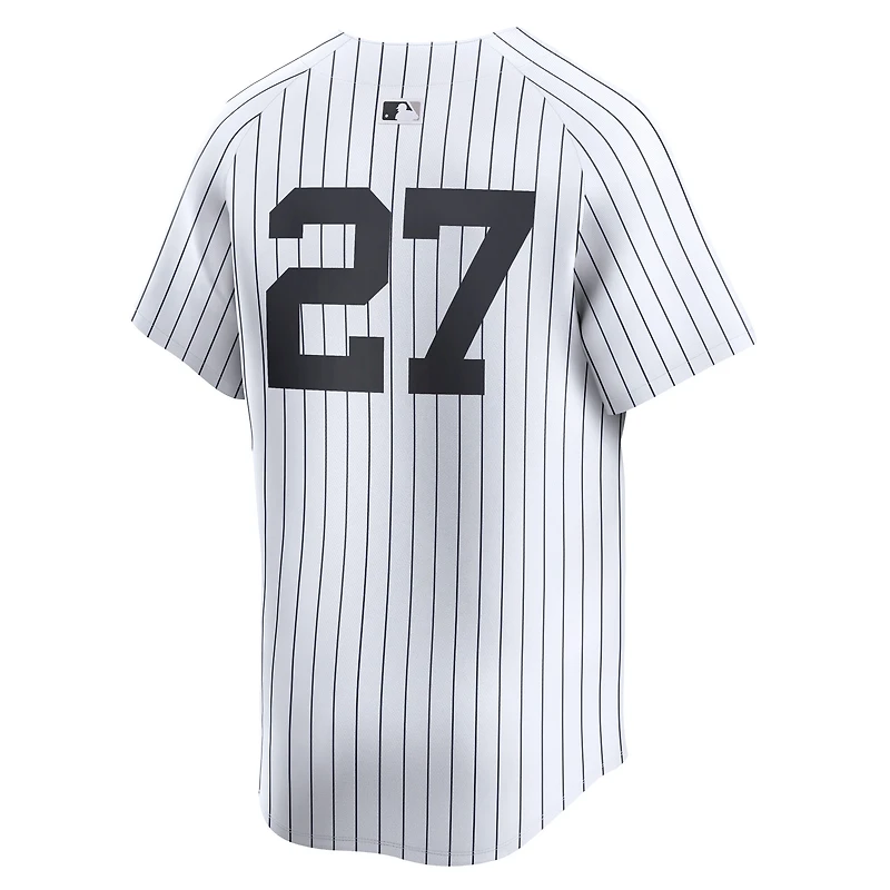 Men's Nike Giancarlo Stanton White New York Yankees Home Limited Player Jersey
