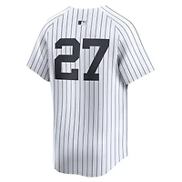 Men's Nike Giancarlo Stanton White New York Yankees Home Limited Player Jersey