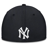 Men's Nike Gray/Navy New York Yankees Rise Swoosh Performance Flex Hat