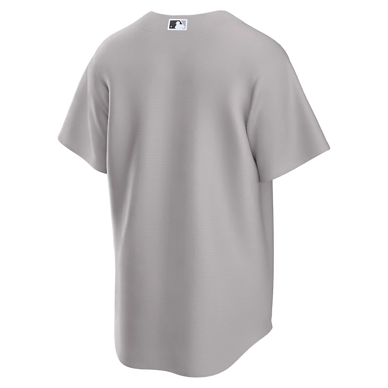 Men's Nike  Gray New York Yankees Away Replica 2.0 Jersey