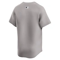 Men's Nike Gray New York Yankees Road Limited Jersey