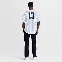 Maillot réplique domicile Nike Jazz Chisholm Jr. blanc des Yankees de New York pour homme
