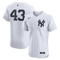 Men's Nike Jonathan Loáisiga White New York Yankees Home Elite Player Jersey
