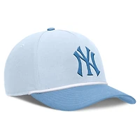Men's Nike Light Blue New York Yankees Rise Dri-Fit Adjustable Hat