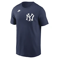 T-shirt homme Nike Lou Gehrig bleu marine New York Yankees Cooperstown Collection avec nom et numéro
