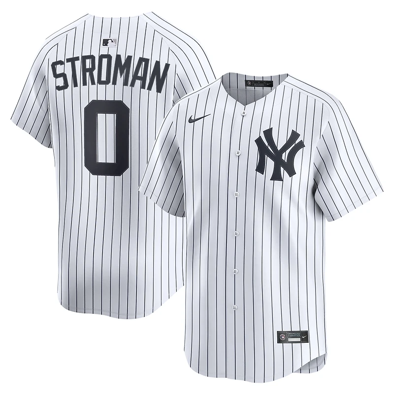 Men's Nike Marcus Stroman White New York Yankees Home Limited Player Jersey