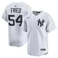 Maillot de joueur à domicile Nike Max Fried blanc New York Yankees pour homme