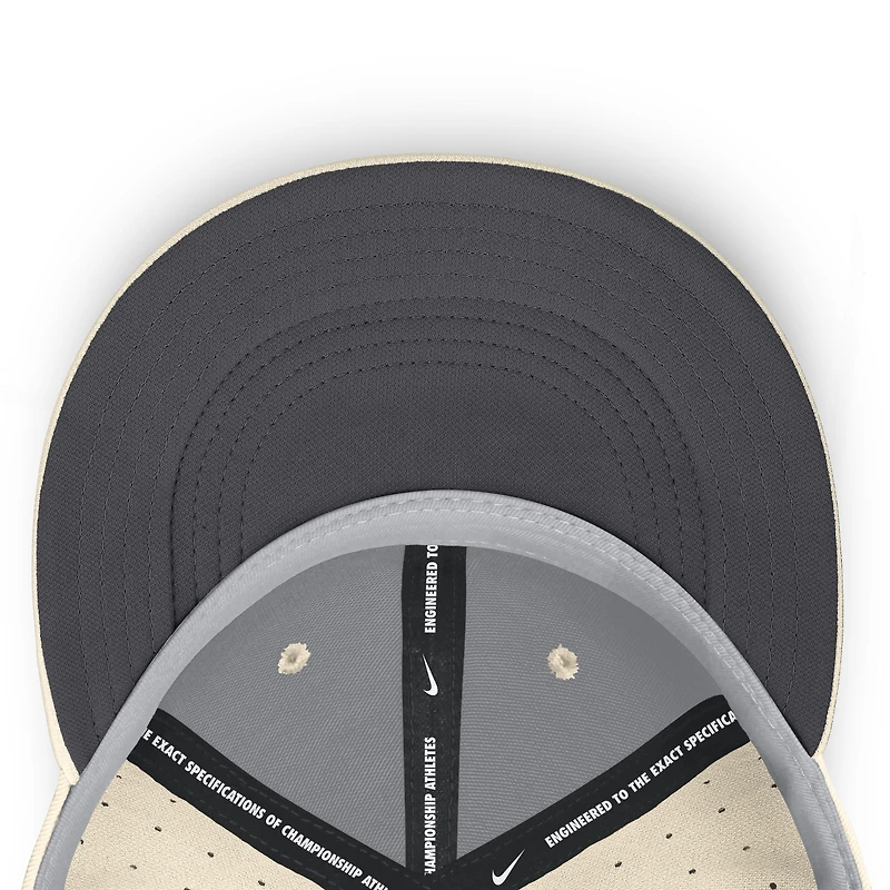 Casquette ajustée Nike True Dri-FIT AeroBill pour homme, couleur naturelle